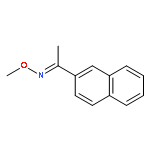 ETHANONE, 1-(2-NAPHTHALENYL)-, O-METHYLOXIME, (E)-