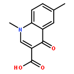 1,6-Dimethyl-4-oxo-1,4-dihydroquinoline-3-carboxylic acid