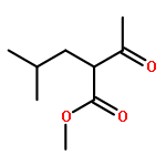 Pentanoic acid, 2-acetyl-4-methyl-, methyl ester