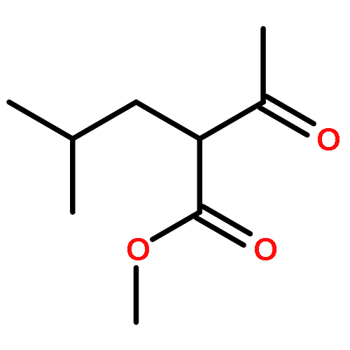 Pentanoic acid, 2-acetyl-4-methyl-, methyl ester