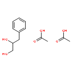 1,2-PROPANEDIOL, 3-PHENYL-, DIACETATE