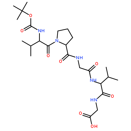 Glycine, N-[(1,1-dimethylethoxy)carbonyl]-L-valyl-L-prolylglycyl-L-valyl-