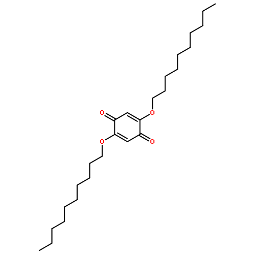 2,5-Cyclohexadiene-1,4-dione, 2,5-bis(decyloxy)-