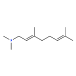 2,6-OCTADIEN-1-AMINE, N,N,3,7-TETRAMETHYL-, (E)-