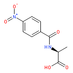 ALANINE, N-(4-NITROBENZOYL)-