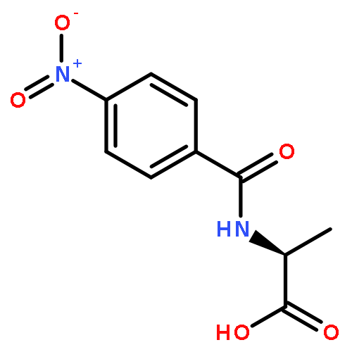 ALANINE, N-(4-NITROBENZOYL)-