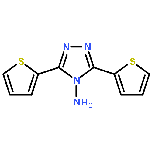 4H-1,2,4-Triazol-4-amine, 3,5-di-2-thienyl-