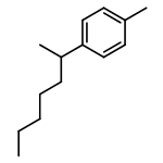 BENZENE, 1-METHYL-4-(1-METHYLHEXYL)-