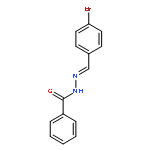 BENZOIC ACID, [(4-BROMOPHENYL)METHYLENE]HYDRAZIDE