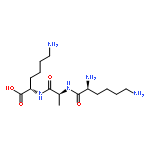 L-LYSINE, N2-(N-L-LYSYL-L-ALANYL)-