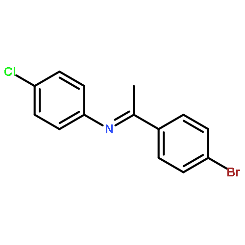 Benzenamine, N-[1-(4-bromophenyl)ethylidene]-4-chloro-