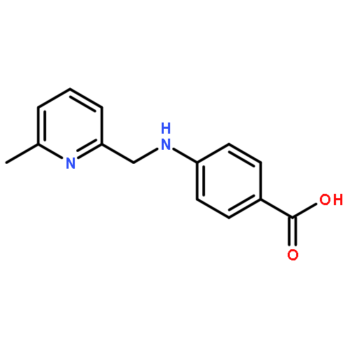 BENZOIC ACID, 4-[[(6-METHYL-2-PYRIDINYL)METHYL]AMINO]-