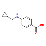 Benzoic acid, 4-[(cyclopropylmethyl)amino]-