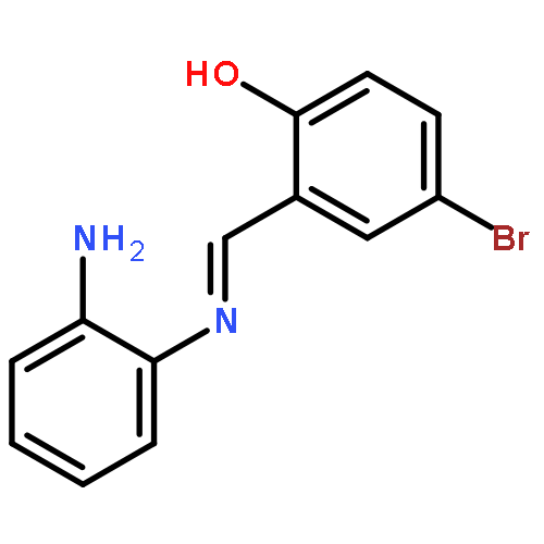 PHENOL, 2-[[(2-AMINOPHENYL)IMINO]METHYL]-4-BROMO-