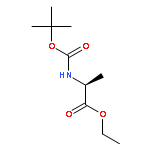 L-Alanine, N-[(1,1-dimethylethoxy)carbonyl]-, ethyl ester