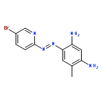 1,3-Benzenediamine, 4-[(5-bromo-2-pyridinyl)azo]-6-methyl-