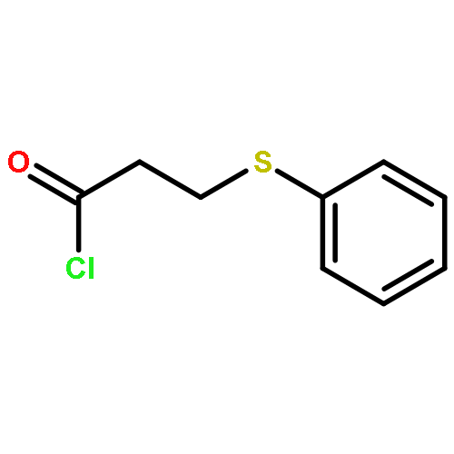 Propanoyl chloride, 3-(phenylthio)-