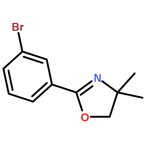 Oxazole, 2-(3-bromophenyl)-4,5-dihydro-4,4-dimethyl-