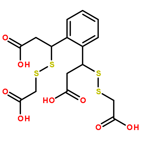 2,2',2'',2'''-[benzene-1,2-diylbis(methanetriyldisulfanediyl)]tetraacetic acid