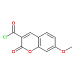 7-methoxy-2-oxo-2H-chromene-3-carbonyl chloride