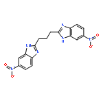 1H-Benzimidazole, 2,2'-(1,3-propanediyl)bis[5-nitro-