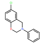 2H-1,3-Benzoxazine, 6-chloro-3,4-dihydro-3-phenyl-