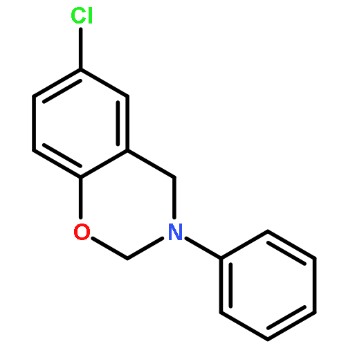 2H-1,3-Benzoxazine, 6-chloro-3,4-dihydro-3-phenyl-