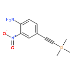 2-NITRO-4-(2-TRIMETHYLSILYLETHYNYL)ANILINE