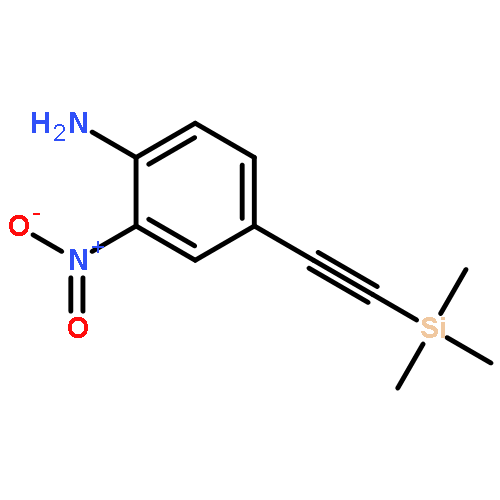 2-NITRO-4-(2-TRIMETHYLSILYLETHYNYL)ANILINE