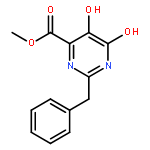 Methyl 2-benzyl-5,6-dihydroxypyrimidine-4-carboxylate