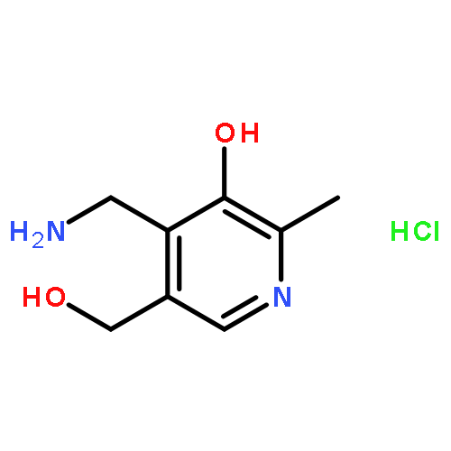 4-(aminomethyl)-5-hydroxy-6-methyl-3-Pyridinemethanol hydrochloride