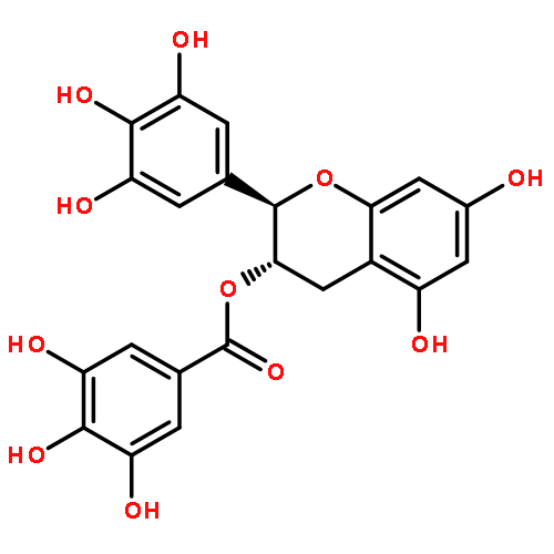 [(2R,3S)-5,7-dihydroxy-2-(3,4,5-trihydroxyphenyl)-3,4-dihydro-2H-chromen-3-yl] 3,4,5-trihydroxybenzoate