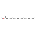 Heptadecanoic acid, 16-methyl-, methyl ester