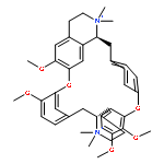 13H-4,6:21,24-Dietheno-8,12-metheno-1H-pyrido[3',2':14,15][1,11]dioxacycloeicosino[2,3,4-ij]isoquinolinium,2,3,13a,14,15,16,25,25a-octahydro-9,18,19,29-tetramethoxy-1,1,14,14-tetramethyl-,(13aR,25aS)-