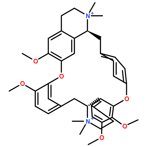 13H-4,6:21,24-Dietheno-8,12-metheno-1H-pyrido[3',2':14,15][1,11]dioxacycloeicosino[2,3,4-ij]isoquinolinium,2,3,13a,14,15,16,25,25a-octahydro-9,18,19,29-tetramethoxy-1,1,14,14-tetramethyl-,(13aR,25aS)-