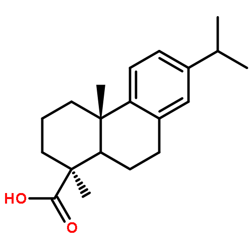 (5xi)-abieta-8,11,13-trien-19-oic acid