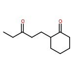 CYCLOHEXANONE, 2-(3-OXOPENTYL)-