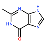 1,7-DIHYDRO-2-METHYL-6-PURINONE