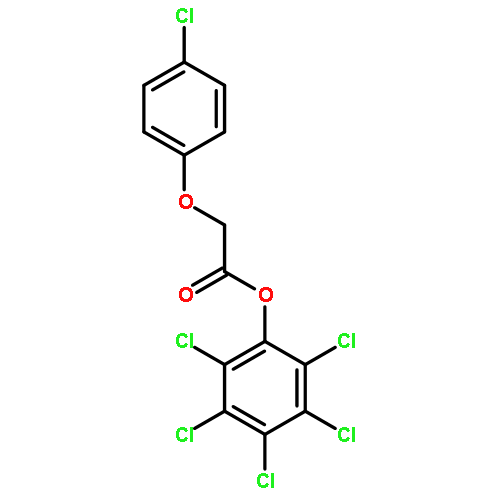 (2,3,4,5,6-pentachlorophenyl) 2-(4-chlorophenoxy)acetate