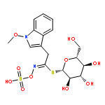b-D-Glucopyranose, 1-thio-,1-[1-methoxy-N-(sulfooxy)-1H-indole-3-ethanimidate]