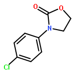 3-(4-CHLOROPHENYL)-1,3-OXAZOLIDIN-2-ONE