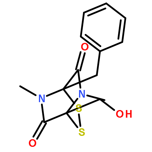 (4S)-1-benzyl-4-(hydroxymethyl)-5,7-dimethyl-2,3-dithia-5,7-diazabicyclo[2.2.2]octane-6,8-dione