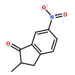 1H-Inden-1-one, 2,3-dihydro-2-methyl-6-nitro-