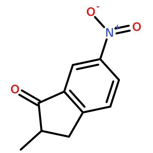 1H-Inden-1-one, 2,3-dihydro-2-methyl-6-nitro-