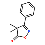 5(4H)-Isoxazolone, 4,4-dimethyl-3-phenyl-