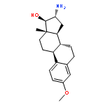 Estra-1,3,5(10)-trien-17-ol, 16-amino-3-methoxy-, (16a,17b)-