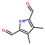 1H-Pyrrole-2,5-dicarboxaldehyde, 3,4-dimethyl-