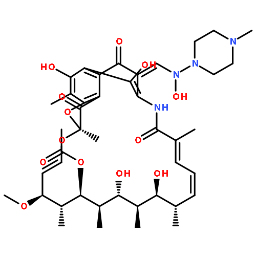 Rifamycin,3-[[(4-methyl-1-piperazinyl)oxidoimino]methyl]-