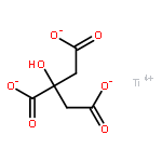 1,2,3-propanetricarboxylate, 2-hydroxy-, titanium(4+) salt (1:1)