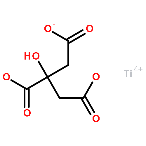 1,2,3-propanetricarboxylate, 2-hydroxy-, titanium(4+) salt (1:1)